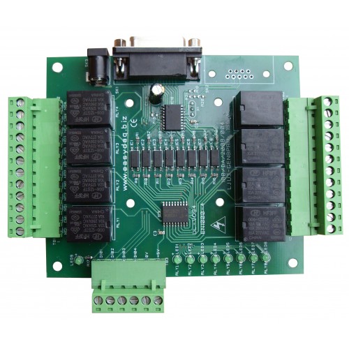 SEQ8PR2 Programmable power relay board 6v Relays